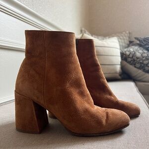 Vince suede booties